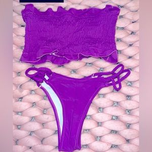 Purple bikini